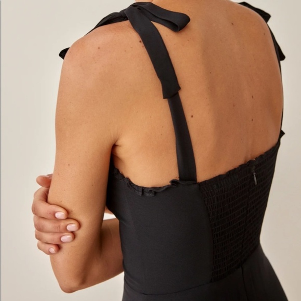 “❤️ Sale” Reformation Nikita Dress in Black - Picture 3 of 7